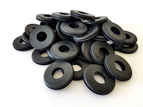 1-1/4" Groove Rubber Grommets - Durable Fit