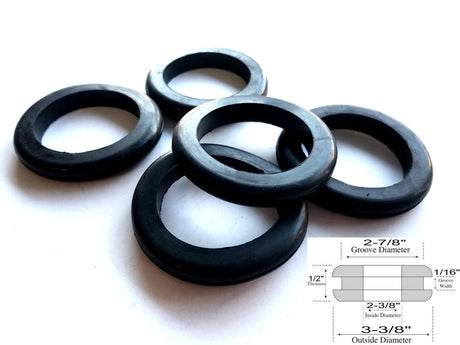 2-7/8" Groove Rubber Grommets for Long-Lasting Protection