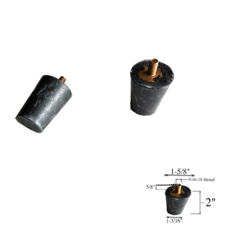 Male/Blank Vibration Mounts for Anti-Vibration Design