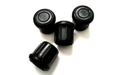 1-1/4" Rubber Tips for Canes and Walkers - Non-Slip Grip