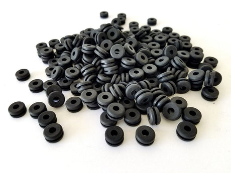 5/16" Groove Rubber Grommets for 5/16" Panel Holes