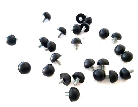 Screw-On Rubber Feet for Furniture and Appliances