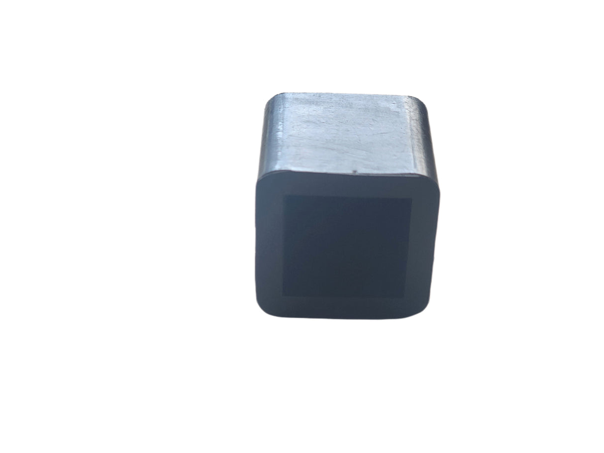 Heavy Duty Thick Wall Square Rubber Feet Chair Leg End Cap Tips For Stools and Table Legs 1" Inside Diameter x 1-1/4 Height