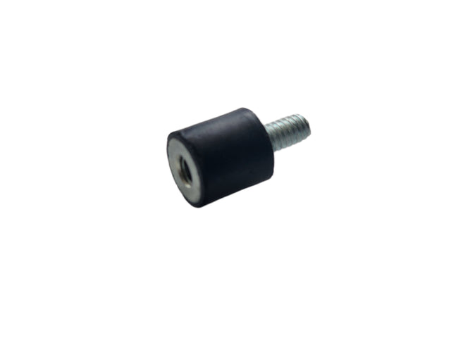 Rubber Vibration Isolator Mount (5/8" Diameter x 5/8" Height) 1/4-20 x 1/2" Long Male Stud Female Threaded on Opposite Side