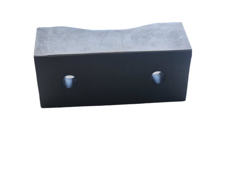 Heavy Duty Rectangular Rubber Bumper Pad/Block 3-1/2" Length x 1-1/4" Height x 1-1/2" Width - Durometer Hardness: 95 Shore A