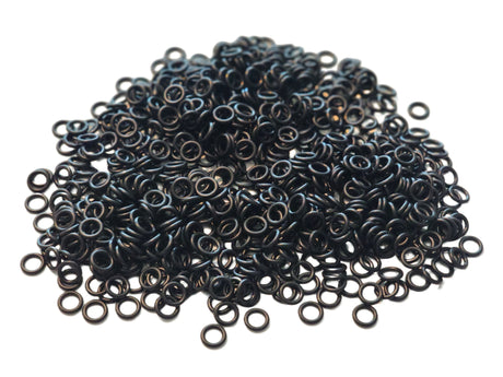 Pack of 100 - Rubber O-Rings # 010 - 70A Durometer - (NBR) Buna-N Nitrile Black - 1/4" ID * 3/8" OD * 1/16" Width