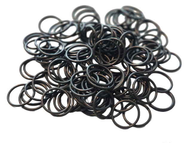  Rubber O-Rings # 121 - 70A Durometer - (NBR) Buna-N Nitrile Black - 1-1/16" ID * 1-1/4" OD * 3/32" Width